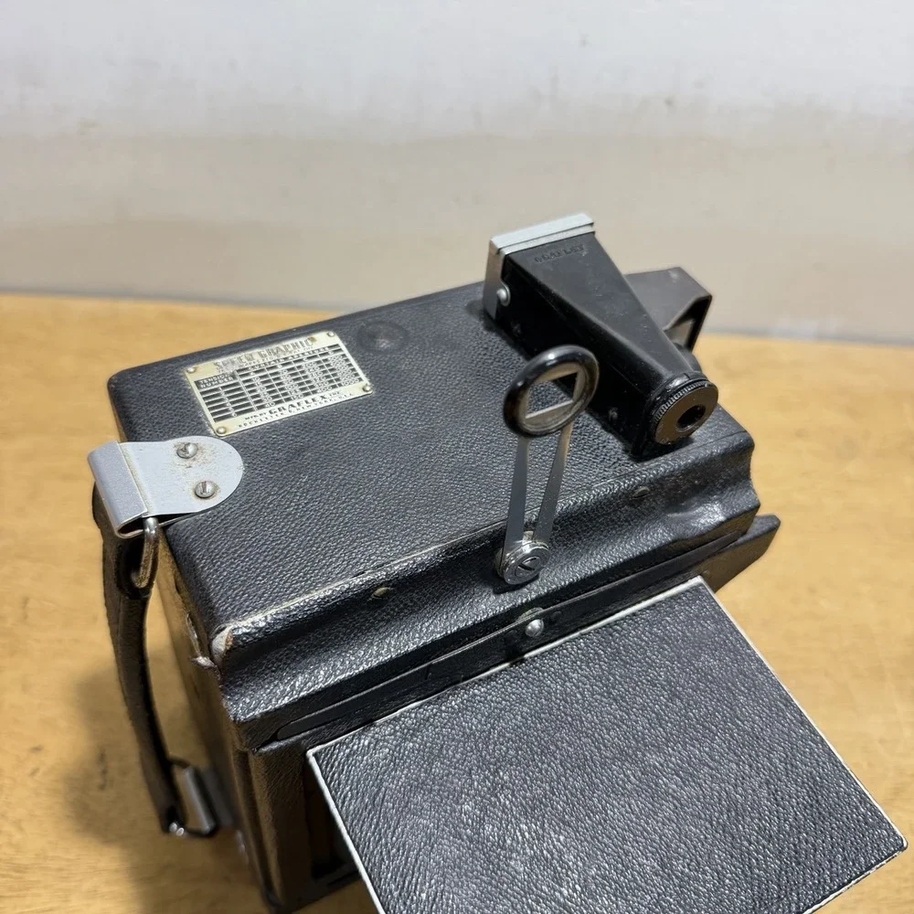 Vintage Graflex Super Graphic 4x5 Large Format Press Camera Body Antique Black